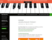 Tablet Screenshot of playpianopro.com
